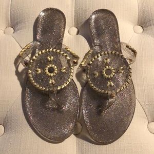 SPARKLE GEORGICA JELLY FLIP FLOP